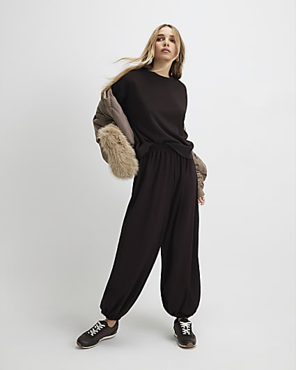 Brown Premium Boxy Fit T-Shirt