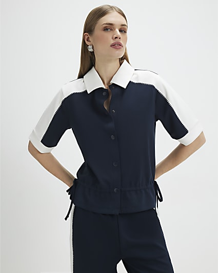 Navy Short Sleeve Polo Shirt