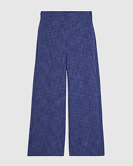 Petite Navy Cotton Joggers