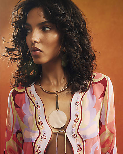 Gold Torque Necklace