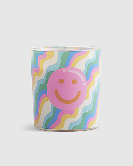 Multi Colour Happy Days Candle