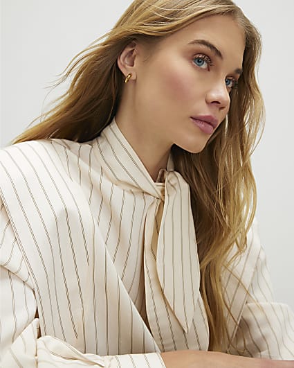 Gold Pack Of 3 Hoop Earrings