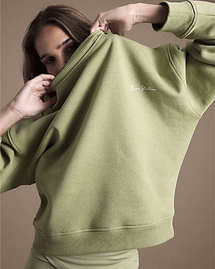 Green Long Sleeve Sweatshirt