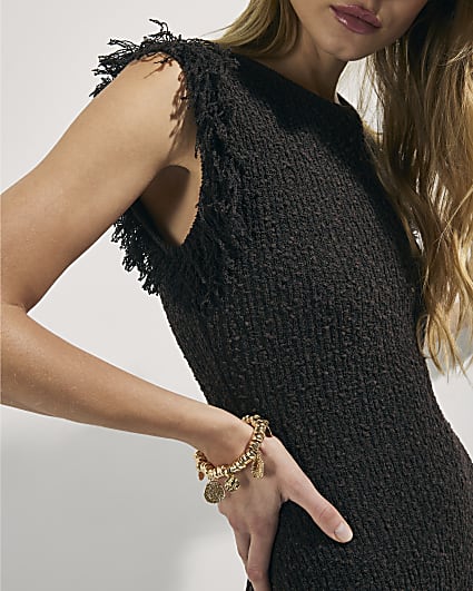 Gold Stretch Coin Bracelet