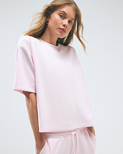 Pink Premium Boxy T-Shirt