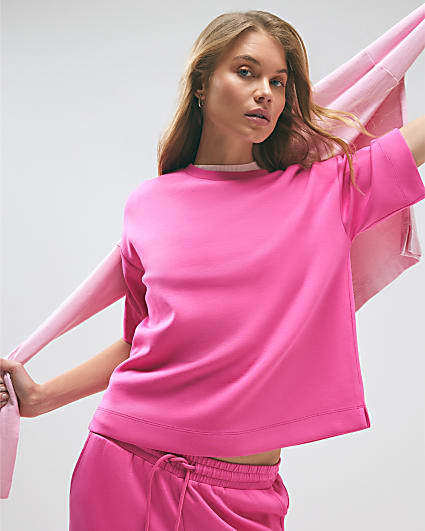 Pink Premium Boxy T-Shirt