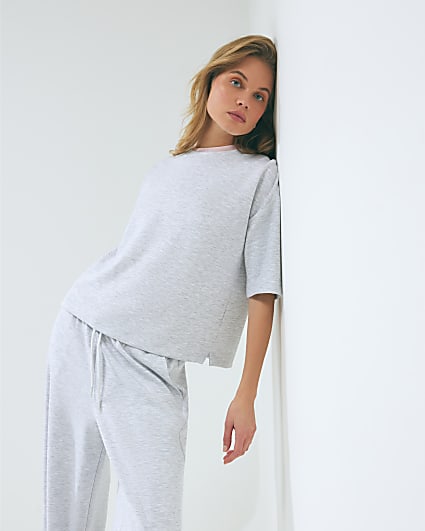 Grey Premium Boxy Fit T-shirt