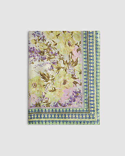 Multi Colour Floral Printed Scarf