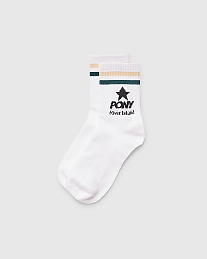 Yellow Pony Socks