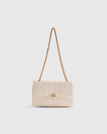 Cream RIR Quilted Shoulder