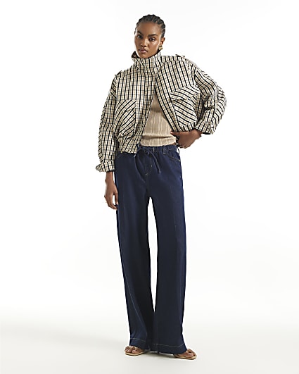 Blue Wide Leg PJ Pant Jeans