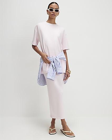 Pink Premium Maxi Skirt