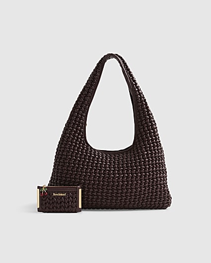 Red Scrunch Shoulder Bag Bundle