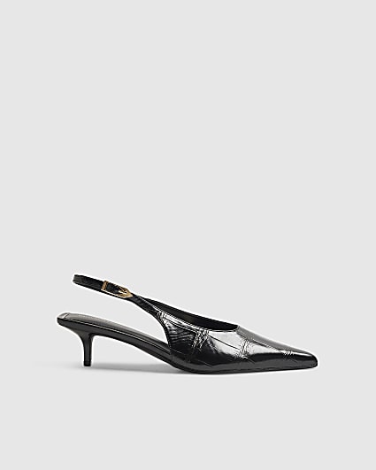 Black Point Slingback Court Heels