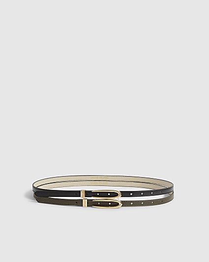 Black Super Skinny Belt Pack