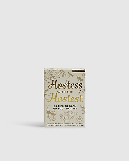 Cream Hostess With The Mostest Cards