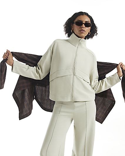 Green Premium Zip Through Jacket