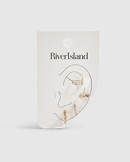 Gold Ear Cuffs 4 Pack