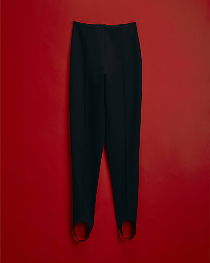Black Stirrup Leggings
