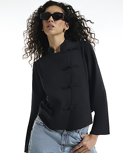 Black Frogging Long Sleeve Shirt