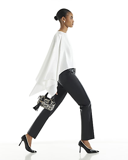 Cream Satin Cape