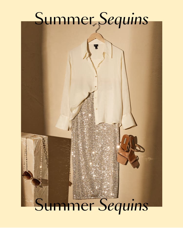 can you wear a sequin dress in the summer Summer Sequins Trend 2019
