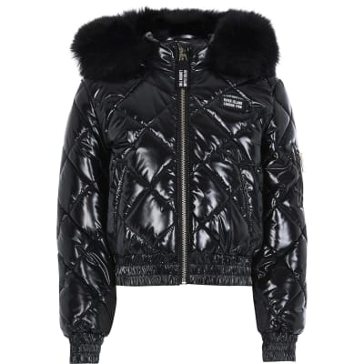 river island black jacket sale