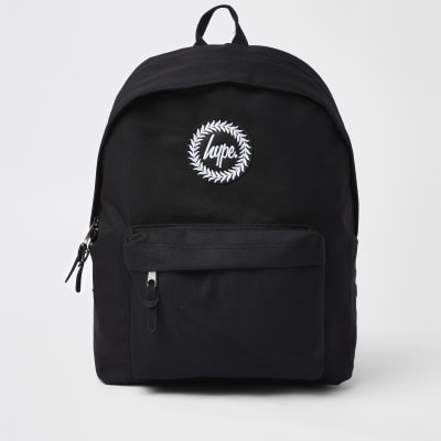 hype black backpack