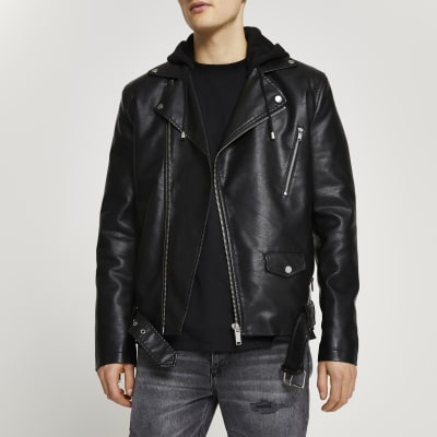 Red Leather Jacket River Island Pictures