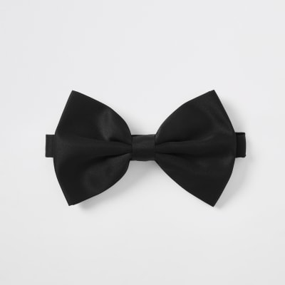 Black oversized bow tie Ties / Bow Ties Accessories men