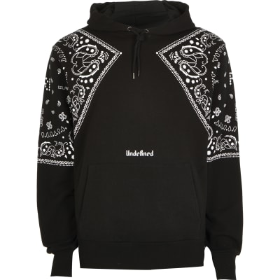 bandana hoodie mens