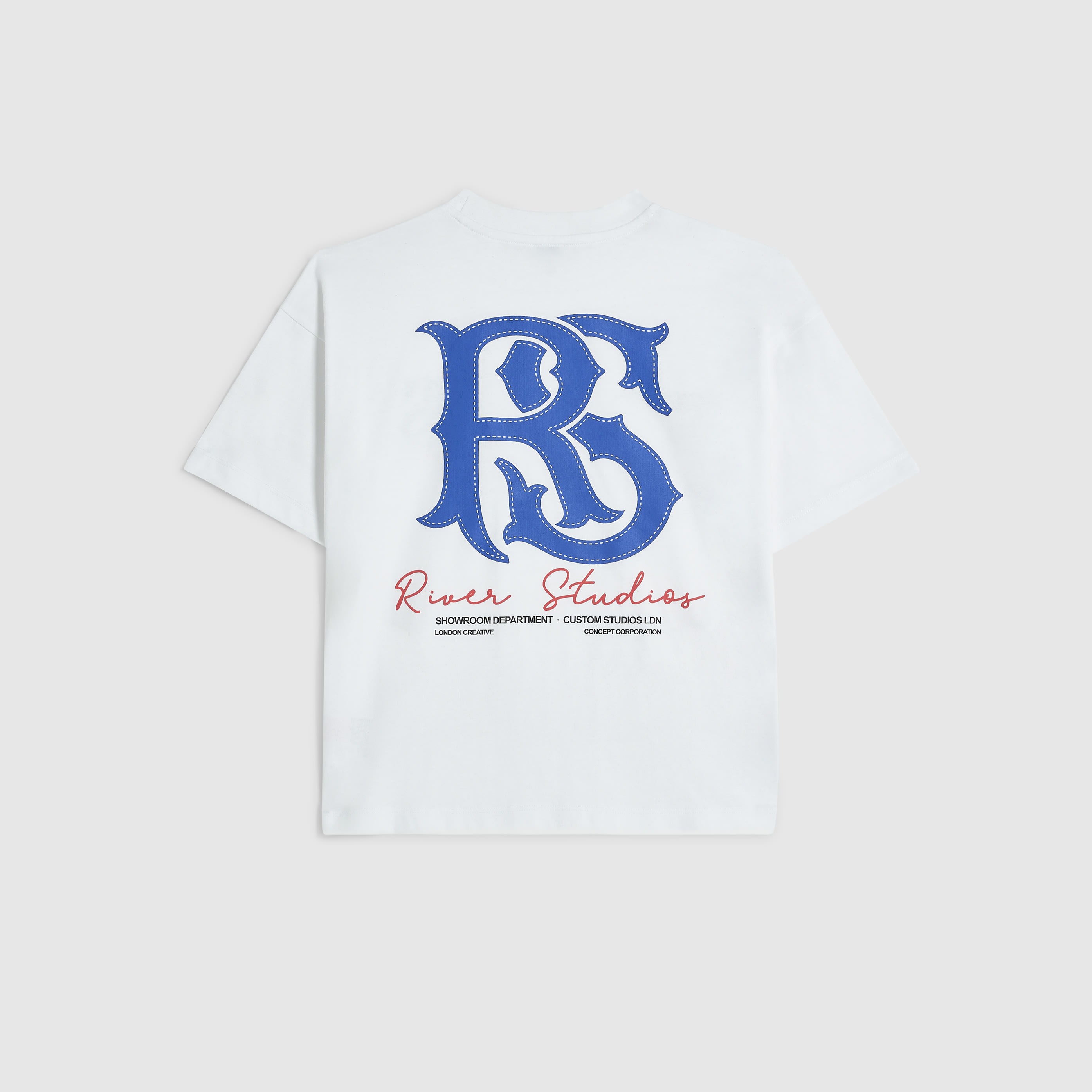 River Island Boys White River Studios T-Shirt