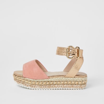 river island girls sandals