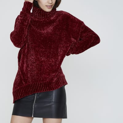 big roll neck jumper