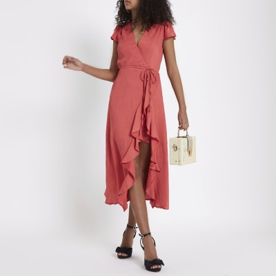 tie waist midi dress