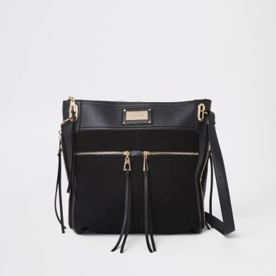 river island black side bag