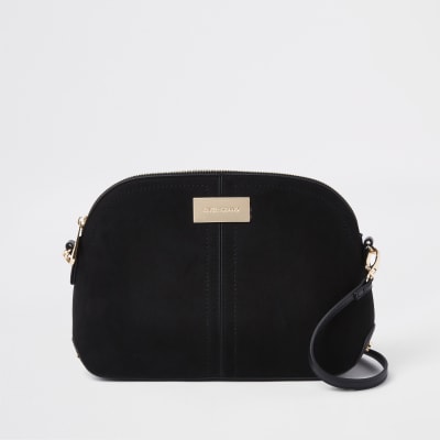 river island triple compartment cross body bag