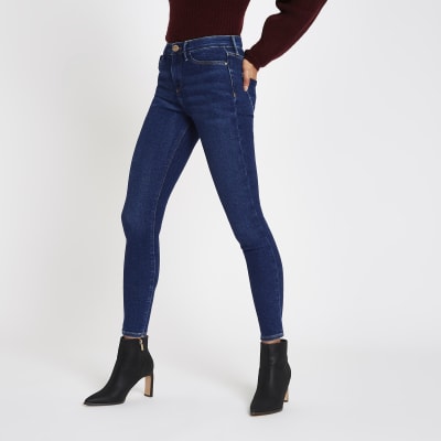 river island molly mid rise jeggings