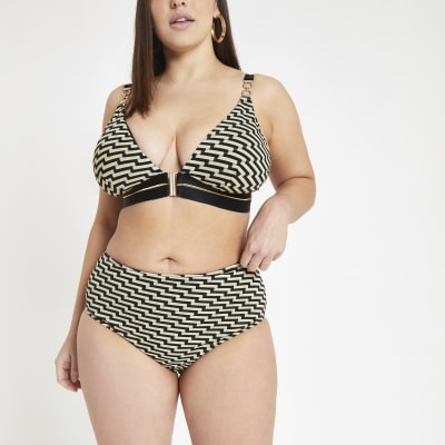 river island plus swimwear