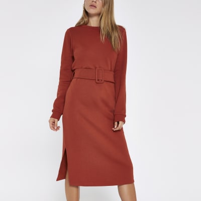 river island sweater dress