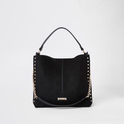 river island black handbags