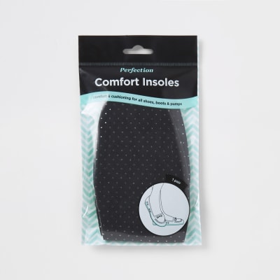 Zwarte comfortabele inlegzolen