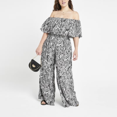 river island plus jumpsuit