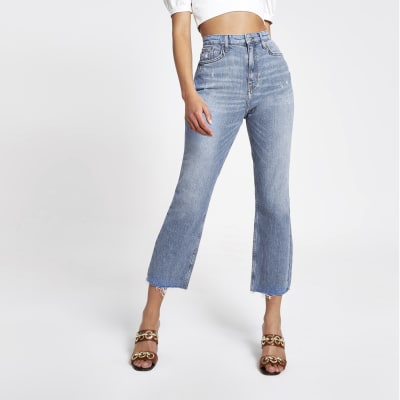 river island straight jeans