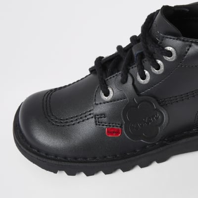Kickers black Hi Classic boots