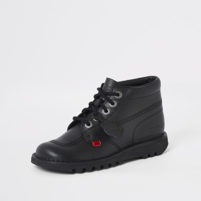 Kickers black Hi Classic boots