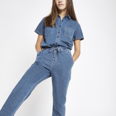 denim jean jumpsuits for women dresses sale