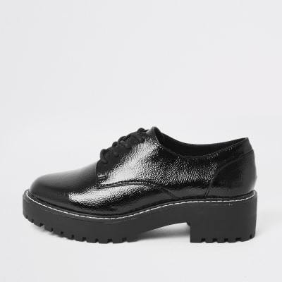 Black lace up brogues