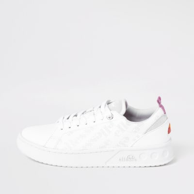 Ellesse – Mezzaluna – Weiße Sneakers