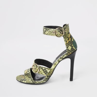 river island green shoes